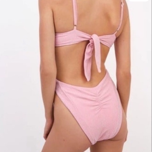 For Love and Lemons - Pink One-Piece Swimsuit - Picture 5 of 5